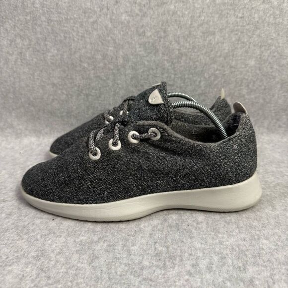 allbirds Shoes - Allbirds Wool Runners Women’s Size 9 Grey White Low Top Casual Everyday Sneakers